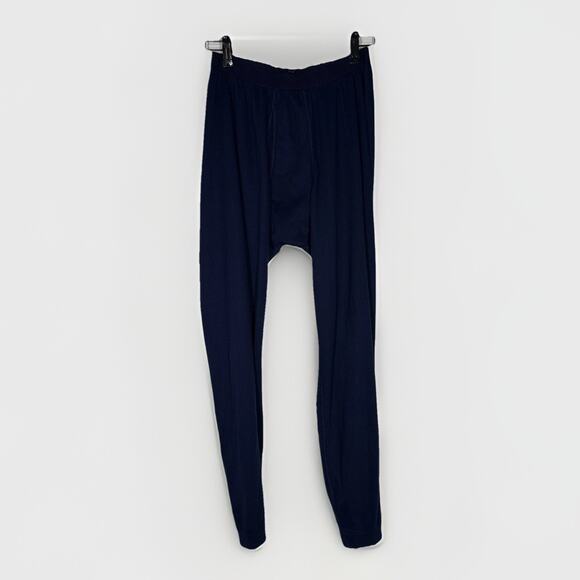 Patagonia Base Layer Pants Mens Medium Capilene Lightweight Blue Made In USA - Picture 1 of 3